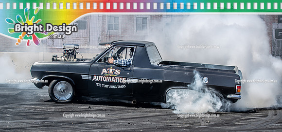 Skid City Day 4 @ Swan Hill Sept 2023 (10441) NUMNUTZ BURNOUT ADAM SLORACH