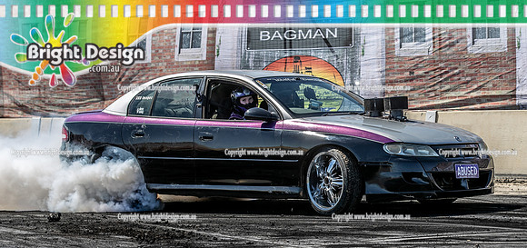Skid City Day 4 @ Swan Hill Sept 2023 (10578) ABUSED BURNOUT AMBER DAVEY