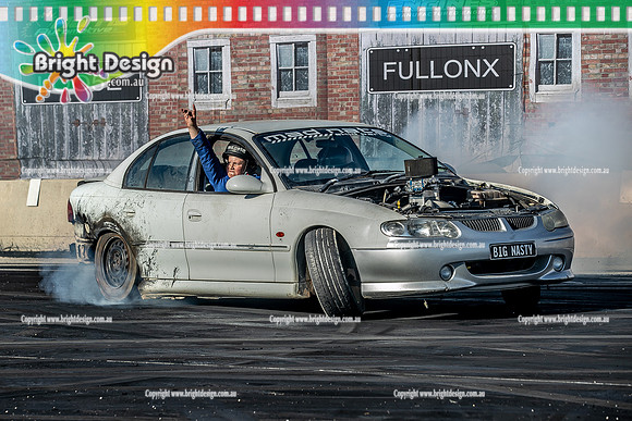 Skid City Day 4 @ Swan Hill Sept 2023 (12270) BIG NASTY BURNOUT COOPER LEE MADGWICK
