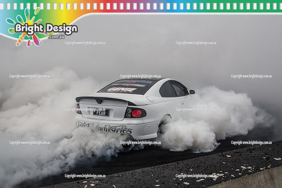 Summernats 28 Sunday 4 Jan 2015  BD  (8013)  FEAR BURNOUT