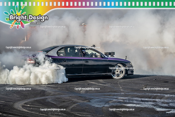 Skid City Day 4 @ Swan Hill Sept 2023 (13112) H8TER BURNOUT HEATH MADGWICK