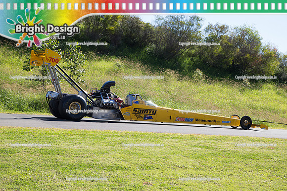 X-Champs @ Sydney Dragway SUN 4 May 2014  (6647)  TOP FUEL TD 700 TERRY SAINTY TOP DOOR SLAMMER