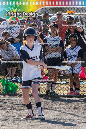 Berwisk Braves Softball  Club Finals Under 13 Girls  22 March 2015 (1266)