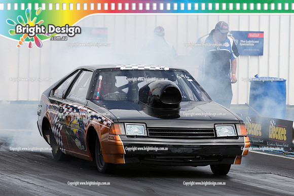 Summit Sportsman Series Rnd 1 Drag Racing 17 Jan 2015 @ Portland  (10163)   SG 696 COLIN GRIFFIN