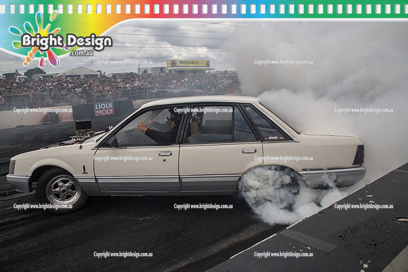 Summernats 28 Sunday 4 Jan 2015  BD  (7747)  3FIVE5 BURNOUT
