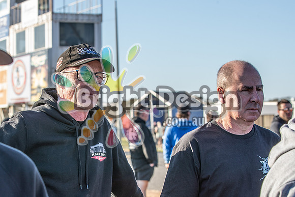 Street Machine Drag Challenge Weekend 3 SMDCW3 March 2022  BDMP1085  MILDURA DRIVERS BRIEFING CREW