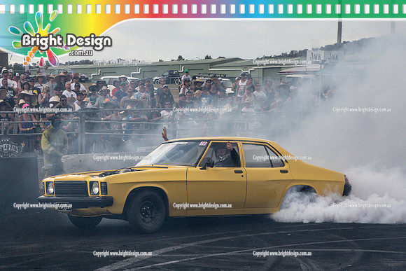 Summernats 28 Sunday 4 Jan 2015  BD  (8388)  TUFZED BURNOUT