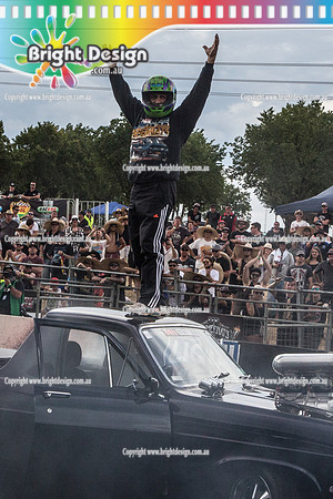 Summernats 28 Sunday 4 Jan 2015  BD  (8346)  BAD065 BURNOUT