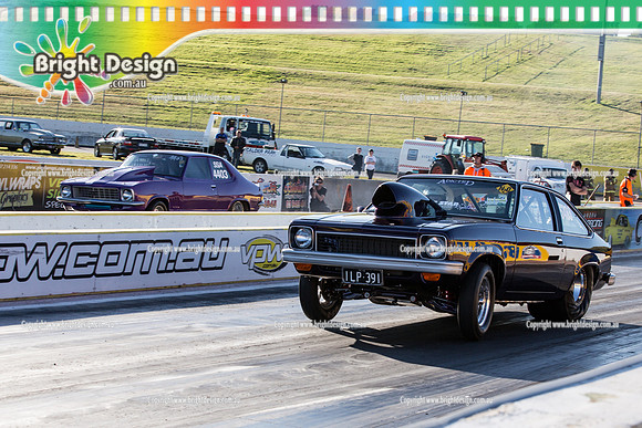 ANDRA Street Outlaws Drag Racing Quals Rnd 5 @ Calder Park 24 September 2014 (25261)  ILP391