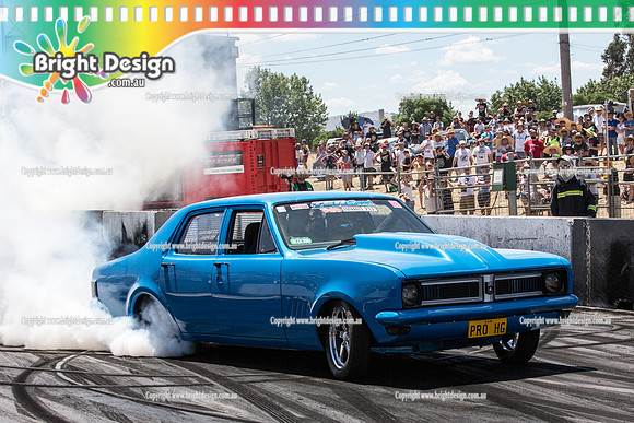 Summernats 28 Saturday 3 Jan 2015  BD  (5010)   PROHG BURNOUT