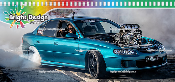 Skid City Day 4 @ Swan Hill Sept 2023 (12470) YATESZ BURNOUT SCOTT YATES