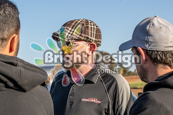 Street Machine Drag Challenge Weekend 3 SMDCW3 March 2022  BDMP1089  MILDURA DRIVERS BRIEFING CREW