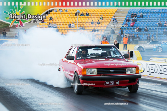 ANDRA Street Outlaws Drag Racing Quals Rnd 6 @ Calder Park 10 October 2014  (25952)  28158H