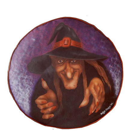 LCA Witch Soft Spare Wheel Cover Custom Airbrushed by Bright Design Airbrush Studio square