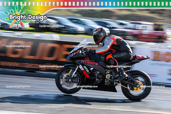 ANDRA Street Outlaws Drag Racing Quals Rnd 5 @ Calder Park 24 September 2014 (25154)  BIKE