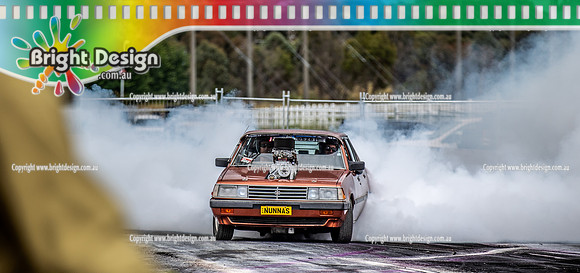Summernats 34 Friday 7 Jan 2022  BDMP4283  NUNNAS BURNOUT