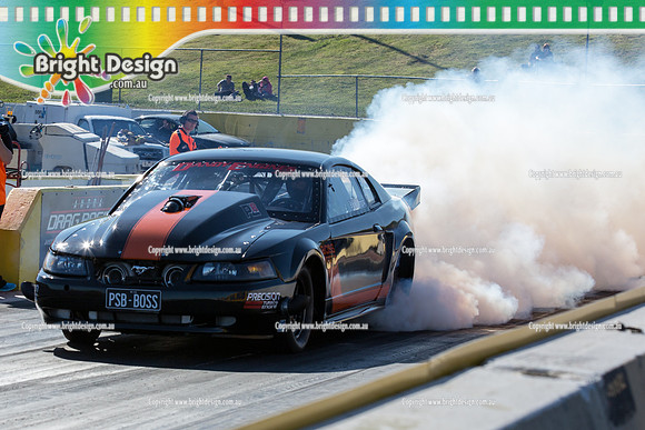 ANDRA Street Outlaws Drag Racing Quals Rnd 5 @ Calder Park 24 September 2014 (24775)  PSBBOSS  SKINNER
