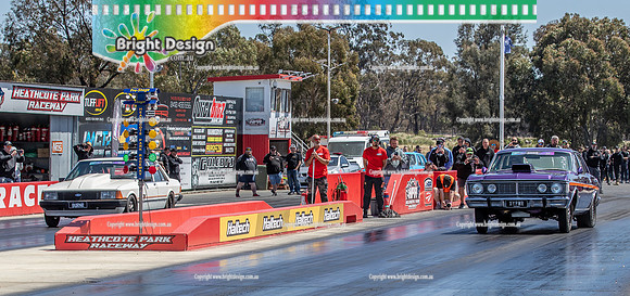 HvF 23 Holden vs Ford @ HPR Sat 4 Nov 2023 (68170) BURNR TRAVIS LAURIEN XYPWR TONY Di BIAGIO