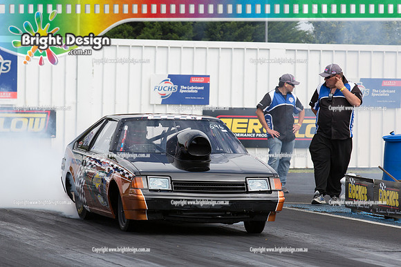 Summit Sportsman Series Rnd 1 Drag Racing 17 Jan 2015 @ Portland  (10161)   SG 696 COLIN GRIFFIN