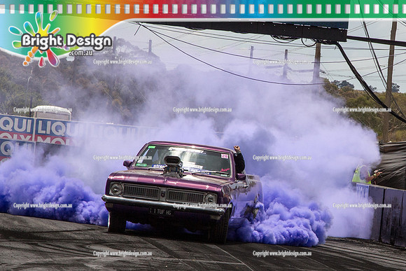 Summernats 28 Sunday 4 Jan 2015  BD  (8089)  1TUFHG BURNOUT