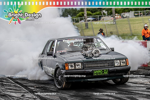 Summernats 34 Friday 7 Jan 2022  BDMP3247  HYPOZJ BURNOUT