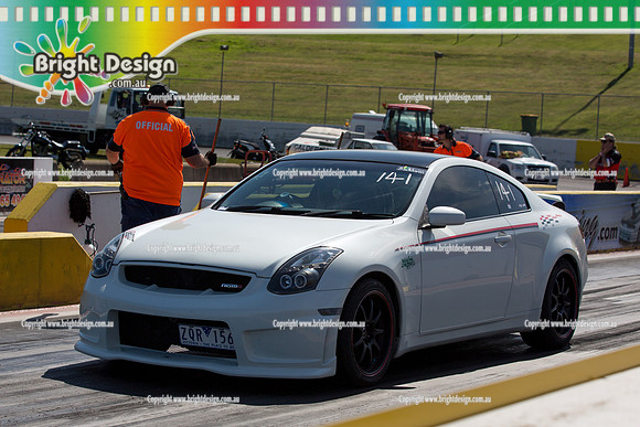 ANDRA Street Outlaws Drag Racing Quals Rnd 5 @ Calder Park 24 September 2014 (24041)  ZQR156