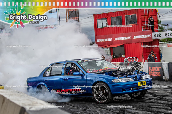 Summernats 34 Friday 7 Jan 2022  BDMP3172  TUFF4L BURNOUT