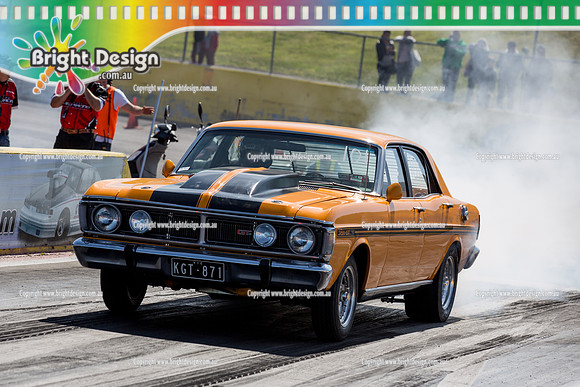 ANDRA Street Outlaws Drag Racing Quals Rnd 5 @ Calder Park 24 September 2014 (24005)  KGT871