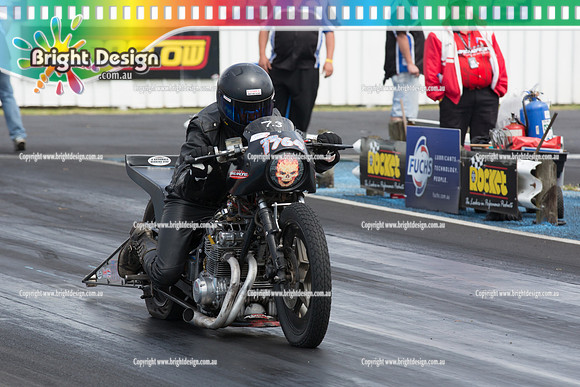 Summit Sportsman Series Rnd 1 Drag Racing 17 Jan 2015 @ Portland  (10156)  BIKE