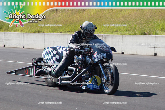 X-Champs @ Sydney Dragway SUN 4 May 2014  (6525)  BIKE TOP FUEL MOTORCYCLE TFT #1 CHRIS PORTER