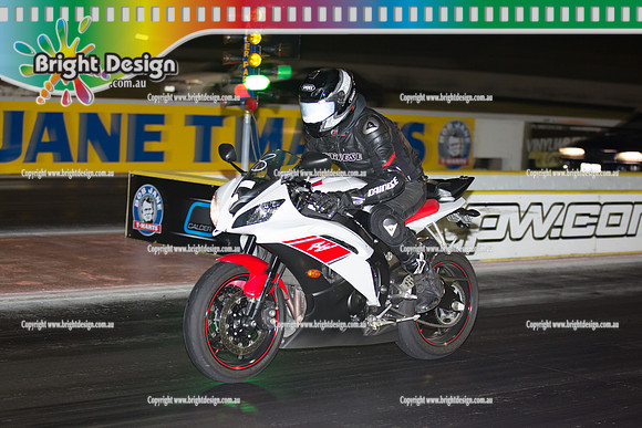 ANDRA Street Outlaws Drag Racing Quals Rnd 4 @ Calder Park  5 August 2014 (23369)  BIKE