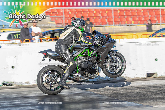 AA Fast Friday & Roll Racing @ Calder Park Drag Racing 28 February 2025 (177639) BIKE AiCH2