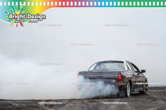 Motorfest @ Lardner Park  March 2015 SUNDAY  (18008)  SATAN8 BURNOUT