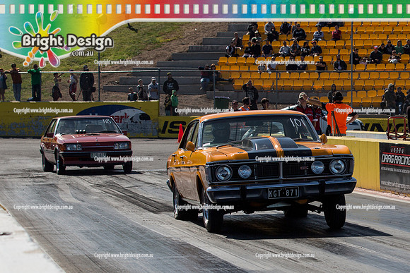 ANDRA Street Outlaws Drag Racing Quals Rnd 5 @ Calder Park 24 September 2014 (24180)  KGT871