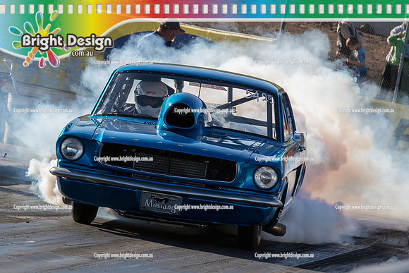 ANDRA Street Outlaws Drag Racing Quals Rnd 5 @ Calder Park 24 September 2014 (25213)  SSA 5425 VINCE RASCHILLA