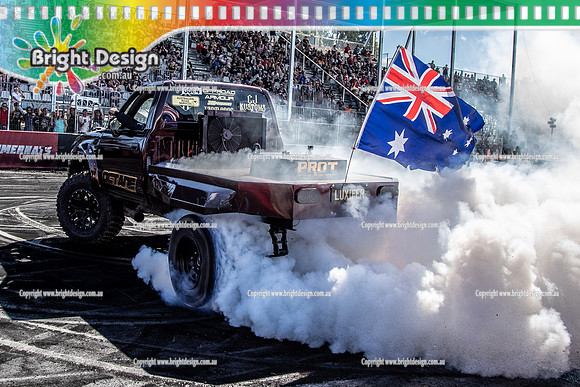 Summernats 34 Sunday 9 Jan 2022  BDMP2505  LUXIFER BURNOUT