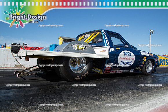 ANDRA Street Outlaws Drag Racing Quals Rnd 5 @ Calder Park 24 September 2014 (24585)  SG 5400
