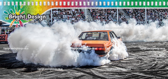 Summernats 34 Sunday 9 Jan 2022  BDMP2240  4DH8RS BURNOUT