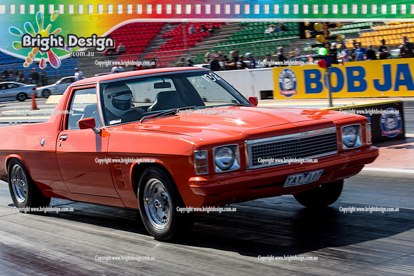 ANDRA Street Outlaws Drag Racing Quals Rnd 5 @ Calder Park 24 September 2014 (24114)  YAY117