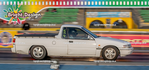 Fast Friday & Roll Racing @ Calder Park Drag Racing 29 November 2024 (173362) WHITE UTE TBC