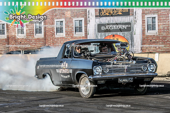 Skid City Day 4 @ Swan Hill Sept 2023 (12529) NUMNUTZ BURNOUT ADAM SLORACH