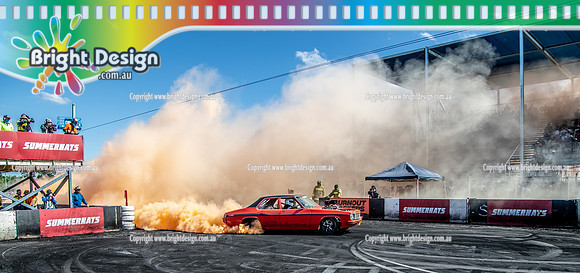 Summernats 34 Sunday 9 Jan 2022  BDMP2307  LITMUP BURNOUT