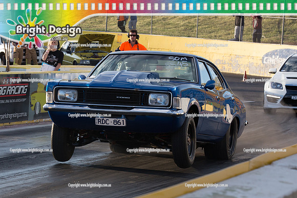 ANDRA Street Outlaws Drag Racing Quals Rnd 6 @ Calder Park 10 October 2014  (25648)  RDC861