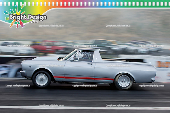 ANDRA Street Meet @ Calder Park Raceway  FRI 10 Jan 2014  (5907)  ENTRANT 246  tbc FORD Silver Ute
