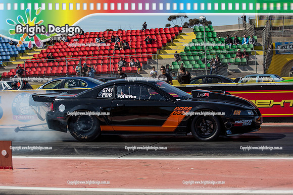 ANDRA Street Outlaws Drag Racing Quals Rnd 5 @ Calder Park 24 September 2014 (24092)  PSB 5741  GLEN SKINNER FORSTER  PSBBOS