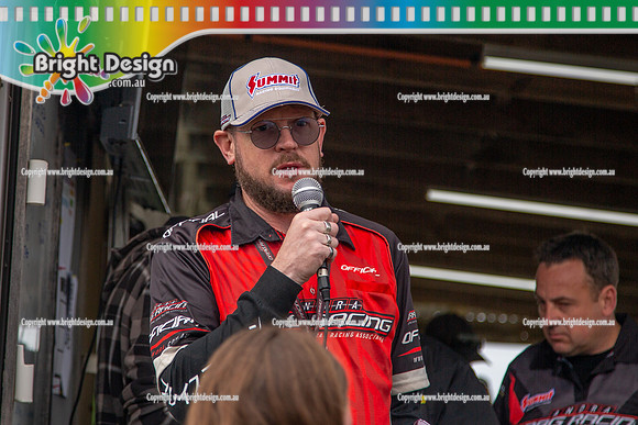 South Coast Nationals @ Portland SUN 3 Dec 2023 (42824) CREW CROWD DRIVERS BRIEFING SCOTT ANDRA OFFICAL
