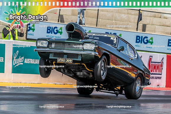 AAAA SMDC 8 Street Machine Drag Challenge Oct 2023 BDMP9316-2 1674 PRO369 ALON VELLA