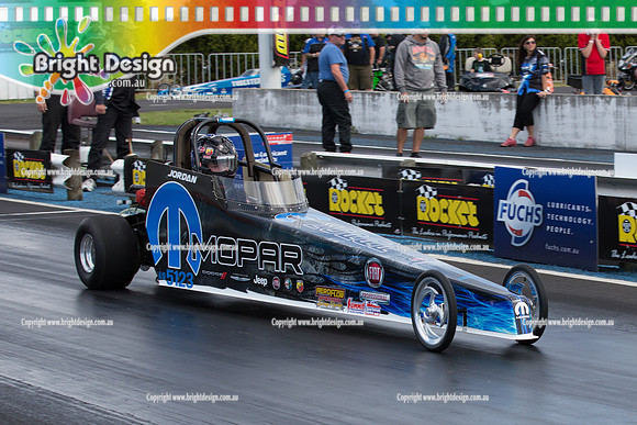 Summit Sportsman Series Rnd 1 Drag Racing 17 Jan 2015 @ Portland  (10070)  JUNIOR DRAGSTER MOPAR BJD 5123 JORDON