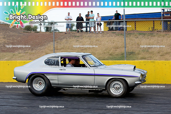 ANDRA Street Meet @ Calder Park Raceway  FRI 10 Jan 2014  (5802)  KARA ATHANS SLIVER CAPRI