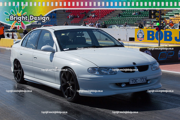 ANDRA Street Outlaws Drag Racing Quals Rnd 5 @ Calder Park 24 September 2014 (24375)  YOC733